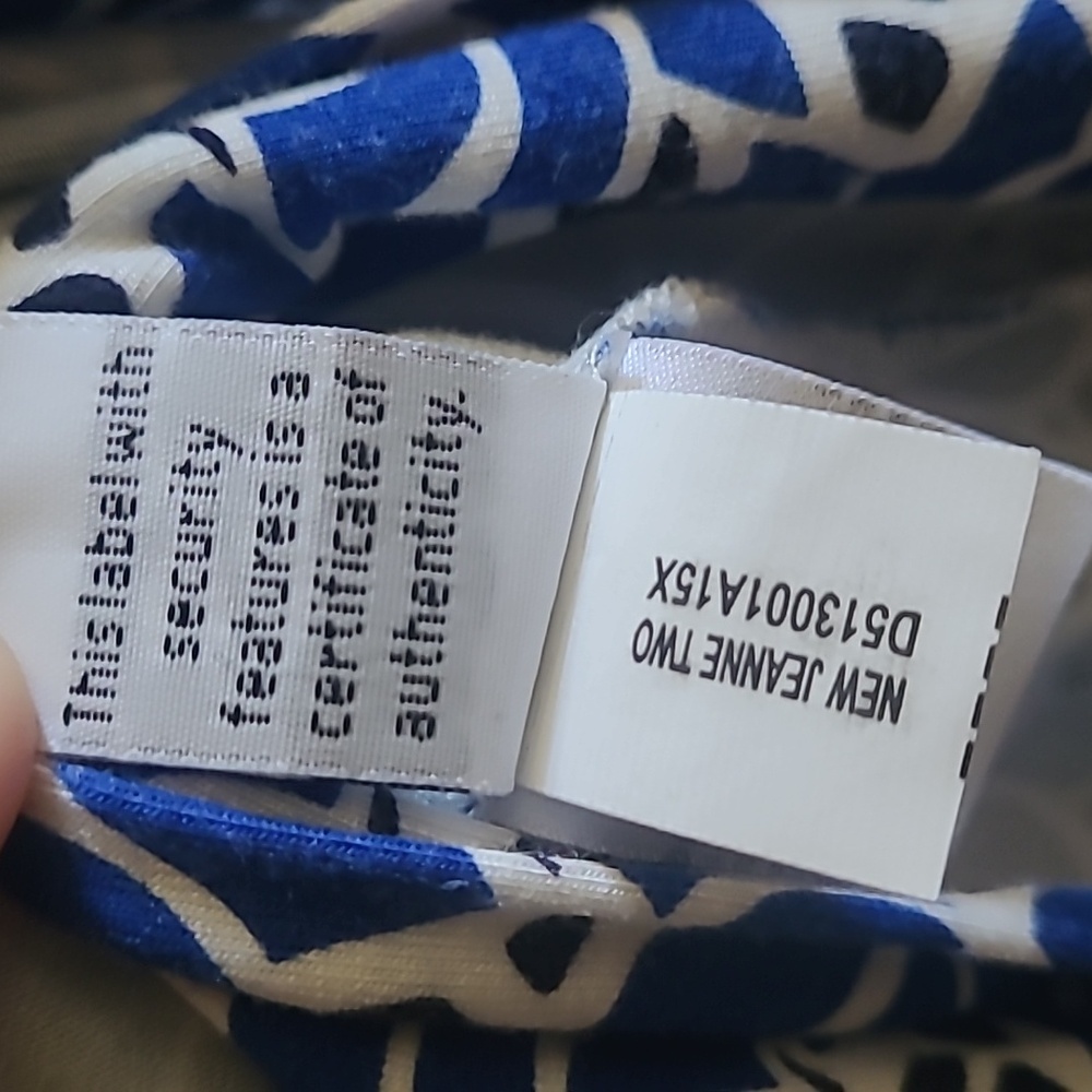 Diane von Furstenberg DVF New Jeanne Two Wrap Dress, Sz 6 - Picture 6 of 8